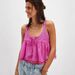 Women's Clothing Y2K Style U Neck Lace Stitching Loose Camisole For Women_ecoleips.com