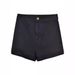 2025s Trendy Girl Denim Shorts Women Ins Spring 2025 New High Waist Slimming Black Tight Elastic Bodycon Hot Pants_ecoleips.com