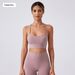 Dropshipping Available. Women's Thong Backless Sports Bra With Shock Absorption And Support For Running, Fitness, And Yoga._ecoleips.com