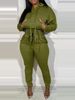 Women's Casual Hoodie & Straight Leg Pants Set - Solid Color Pullover Sweatshirt With Lounge Joggers (S-XL)_ecoleips.com
