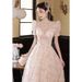 Women's Long Evening Gown Elegant Light Luxury Niche Design Perfect For Birthday Hosts And Runway Shows_ecoleips.com
