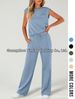 Summer New Women's Fashion Leisure Suit Short Sleeved Sports Style European American Trendy Clothing Set_ecoleips.com