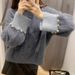 Women's Clothing Coat Spring And Autumn Sweater Loose Outer Wear Lazy Style Thick Pullover Sweater_ecoleips.com