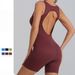 Women's Clothing Seamless Vest Jumpsuit Women's High Elastic Tight Yoga Clothes Hip Lift Beautiful Back Sports Fitness Clothes_ecoleips.com