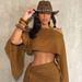 A740 Women's Breathable Off-Shoulder Top And Asymmetrical Skirt Set Elegant Sexy Beach Vacation Style Tie Waist Bodycon_ecoleips.com