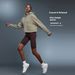 Women's Autumn/Winter Fleece Lined Warm Sweatshirt, Solid Color, Loose Fit, Hooded, Zipper, Commuter Casual Sports Jacket D25130_ecoleips.com