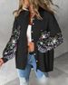 Elegant Sequin-Trimmed Cardigan - Lightweight Polyester Blend Cover-Up For Office & Evening Wear_ecoleips.com