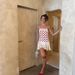 Women's Clothing Women's Fresh Sweet Lace Trimmed Off-Shoulder Polka Dot Suspender Dress Summer Fashionable Short Skirt_ecoleips.com