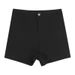 Women's High-Waisted Stretch Denim Shorts - Black Summer Slimming Hot Pants With Butt-Lifting Design | Sizes S-2XL_ecoleips.com