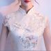 Modern Chic Qipao Dress – Slim Fit Short Cheongsam With Lace Detail For Casual & Formal Occasions_ecoleips.com