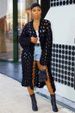 Women's Clothing Hand-Crochet Lace Longline Cardigan – Oversized Boho Knit Sweater With Distressed Detailing, Y2K Grunge Aesthetic For Women_ecoleips.com