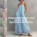 Summer Fashion Casual Women's Dress European And American Style Cross Border Trade Sleeveless Long Gown_ecoleips.com