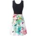 2023 European American Popular Style Sleeveless Round-neck Women's Digital Print Dress For Wish, , And Independent_ecoleips.com