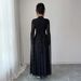 Cross-border European And American Elegant Fashion Polka Dot Long Dress Women's Clothing 2025 Autumn/Winter_ecoleips.com