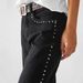 Women's Clothing Fashion Rhinestone Studded Wide Leg Jeans For Women Trendy European And American Style_ecoleips.com