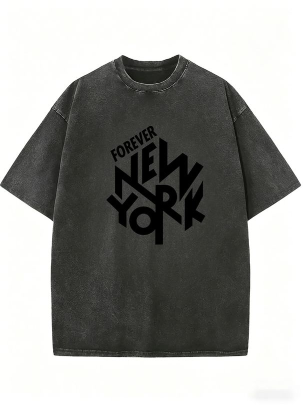 Women's Casual Oversized T-Shirt, Vintage Style Short Sleeve Top For Summer Fashion_ecoleips.com