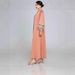 Muslim Dress Women Ethnic Tassel-Sleeve Long Robe – Modest Dubai Abaya Dress With Flowing Silhouette_ecoleips.com