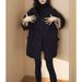 girl 2025 Autumn Winter New Washed Trench Thickened Padded Jacket Women's Design Sense Mid-Length Cotton Coat Versatile_ecoleips.com