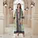 Fashion plus Size Printed Rhinestone Jalabiya Casual Ethnic Pullover Dress Women's Clothing Muslim Fashion_ecoleips.com