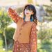 2024 Bohemian Tassel Sleeve Sun Protection Spring Summer Long Women's Vintage Ethnic Style Printed Red Dress_ecoleips.com