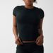 Women's Clothing Spot Quick Drying Yoga Short Sleeved Casual Cotton Clothes All Match Fitness Tops Outdoor Cover Up Tights_ecoleips.com