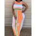 Women's Clothing large size round neck striped fashion print street sexy dress_ecoleips.com