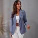 Women's Clothing Slim Long Sleeved Versatile Small Suit Jacket_ecoleips.com