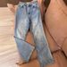Women’s Clothing Retro Hot Diamond Embroidered Flower Jeans For Women Spring High Waist Loose Slim Loose Wide Leg Trousers_ecoleips.com