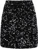 Women Sequin Sparkly Elastic Bodycon Mini Skirt Night Out Party_ecoleips.com