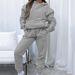 Unisex Hoodie & Jogger Set - Streetwear Essentials With Pockets | Wrinkle-Free Cotton Blend | 7 Colors Spring Trendy Outfit | S-XXL_ecoleips.com