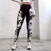 Women's High-Waisted 3D Print Yoga Pants - Butt Lifting, Tummy Control, Stretchy Workout Leggings For Gym, Running & Casual Wear_ecoleips.com
