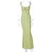 2025 Summer Hot Item New Small Floral Suspender Large Swing Skirt Dress Women's Clothing_ecoleips.com