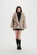 Luxury Faux Fox Fur Coat – Women’s Mid-Length Winter Jacket With Pockets (S-XXXL, Khaki & More)_ecoleips.com