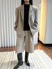 Women's French Smart Wide Shoulder Oversized Suit Jacket Casual Slimming Style Simple Spring New Louvre Blazer_ecoleips.com