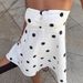 French Temperament Polka Dot Print Tube Top Dress 2026 New Loose And Thin Short Skirt Women_ecoleips.com