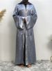New Muslim Dress Fashion Dubai Abaya Islamic Clothing Turkey Marroqui Kaftans For Women Galabia Arabic Satin Caftan White Ramada_ecoleips.com