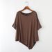 CGC Summer Women's Oversized T-shirt 2026 Harajuku Loose Tees Short Bat Sleeve Tops Simple Korean Fashion Female Y2k Clothes_ecoleips.com