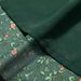 l22407 Summer New French Retro European And American Style Women's Slim Fashionable Dark Green Floral Dress For Export_ecoleips.com