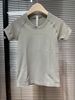 Women's Short Sleeve Sports T-Shirt Breathable Running Fitness Outdoor Yoga Top_ecoleips.com