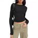 Cross-Border European And American Fashion Tops Autumn Base Shirt Women's High-End Round Neck Long Sleeve Pullover Slim_ecoleips.com