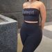 Women's Clothing Upgraded Version Sleeveless Tube Top Slim Fit Hip Lifting Nude Sports Casual Pants Fashionable_ecoleips.com