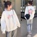 FW25 Matching Couple Cotton Crew Neck Sweatshirt - His & Hers_ecoleips.com