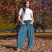 Women's Corduroy Wide-Leg Pants, High-Waisted Relaxed Fit Trousers With Pockets For Casual Fall Winter Outfits_ecoleips.com