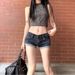 Retro Sweet Spice Girl Denim Super Shorts Women's Summer Low Waist Skinny Curled Pants Small American Hip Wrap Hot Pants_ecoleips.com