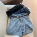 High-Waisted Korean Style Denim Shorts For Women Summer Loose Casual Slimming Petite Hot Pants_ecoleips.com