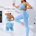 Women's Clothing Seamless Yoga Suit Yoga Bra Peach Hip Pants Fitness Wear Training Sports Two Suit_ecoleips.com