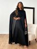 Elegant Winter Chiffon Wrap Cape – Luxe Faux Silk, Flowy & Versatile (Dinner Party, Evening Wear, Casual Chic)_ecoleips.com