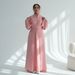 Women's Slim-Fit Two-Piece Set Long Sleeve V-Neck Top With Flowy Cardigan Plus Size Clothes 7 Colors Available For Work And Travel M To XL_ecoleips.com