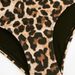 Leopard Print High Waist Ruched Bikini Bottoms Women Tummy Control High Cut Separate Swim Brief Stretch Quick Dry Beach Swim Bottom_ecoleips.com