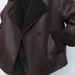 K Fur And Leather Integrated Street Style Women's Loose Double-sided Jacket, Thick Coat_ecoleips.com